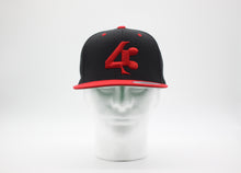 Load image into Gallery viewer, Black / Red 43 - YP CLASSICS® premium snapback 2-tone cap
