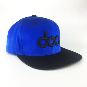 DOC Blue/Black two-toned Snapback